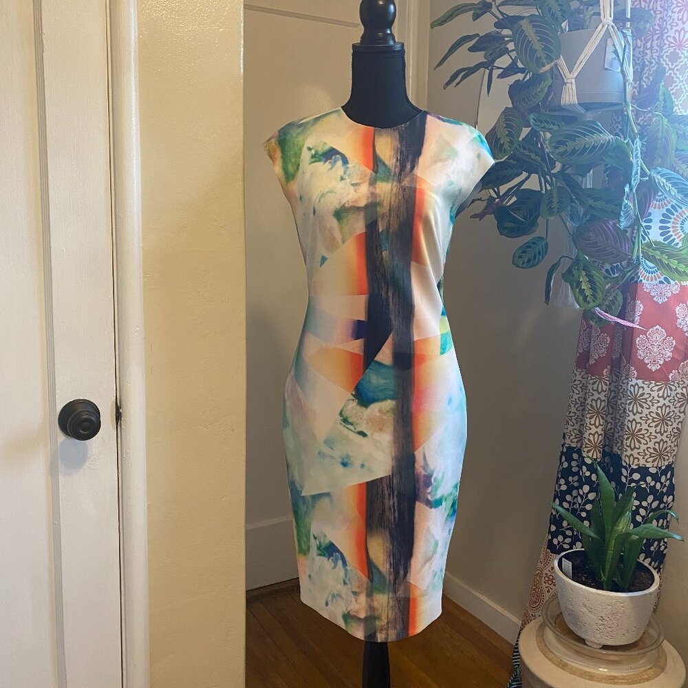 Watercolor Zara Dress